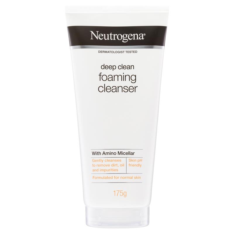 Buy Neutrogena Deep Clean Foaming Cleanser 175g Online at Chemist Warehouse®