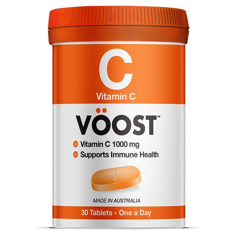Buy Voost Vitamin C 1000mg 30 Tablets Online at Chemist Warehouse®