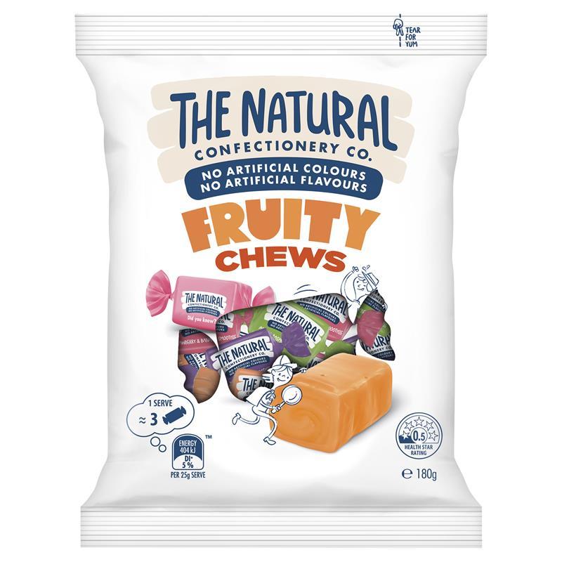 Buy The Natural Confectionery Co. Fruit Chews 180g Online at Chemist Warehouse®