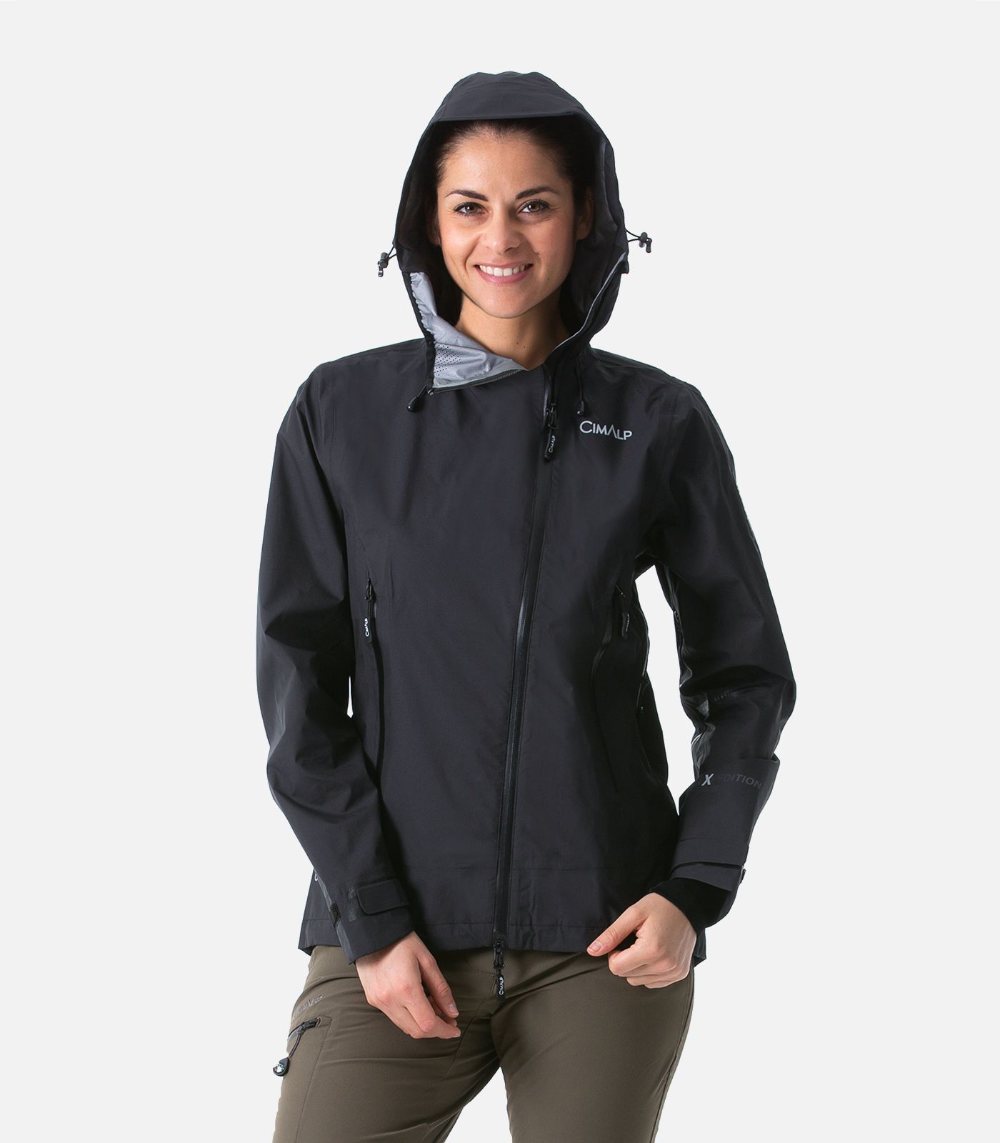 Women's Hardshell hiking jacket CIMALP®