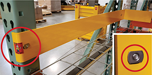 Cisco-Eagle Catalog - Pallet Guide Rail with Back Stop - 4"H x 48"L - 1
