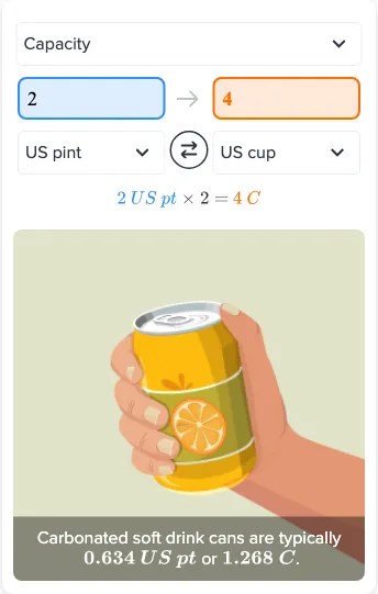 Flexi answers - How many cups are 2 pints? | CK-12 Foundation
