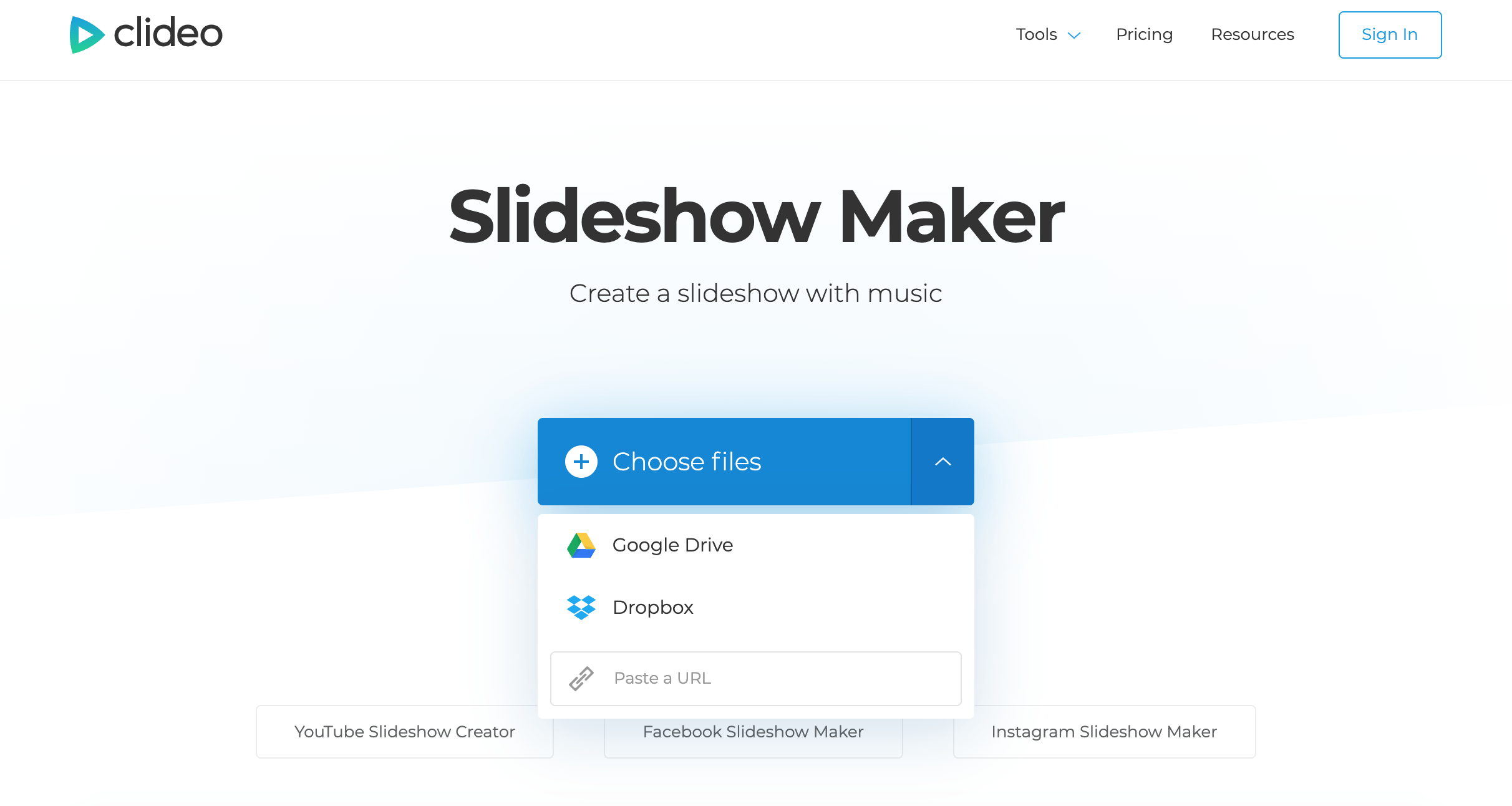 How to Make a Slideshow on Mac — Clideo