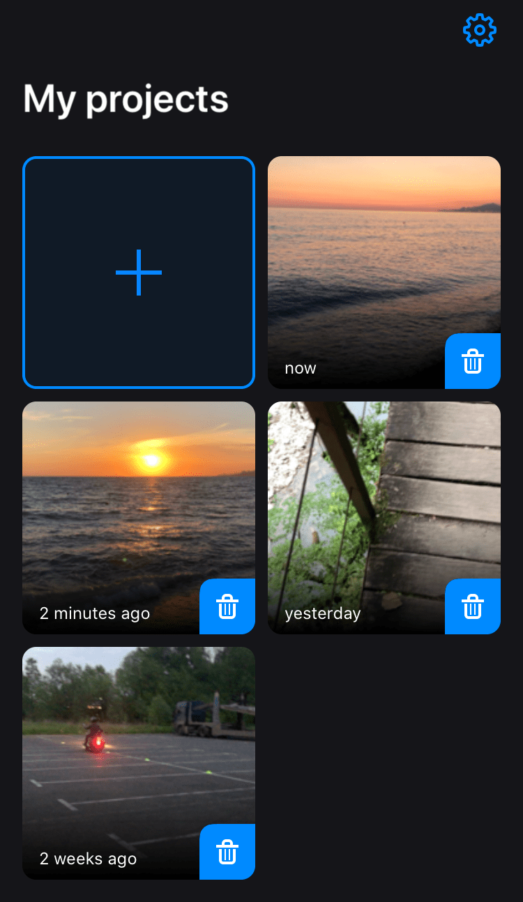 Video Resizing App for iPhone — Clideo