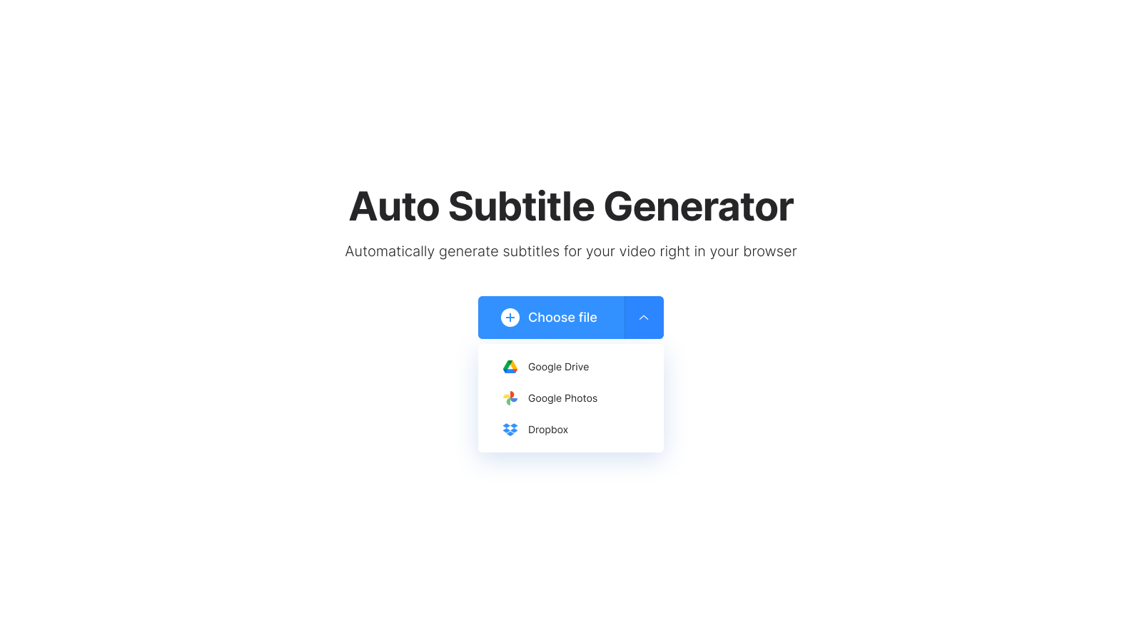 How to Auto Generate Subtitles from Video — Clideo
