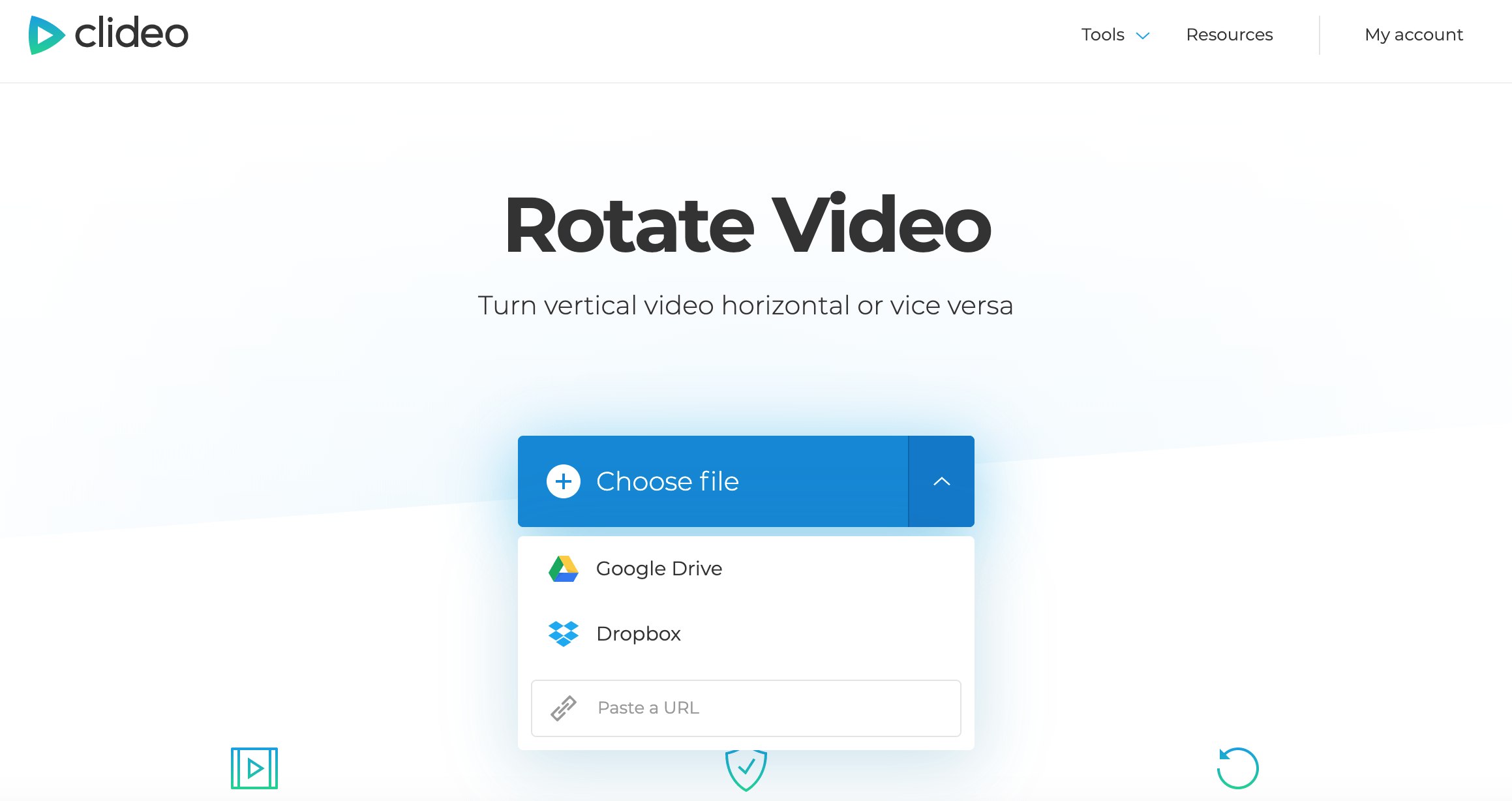 How to Rotate MP4 Video — Clideo