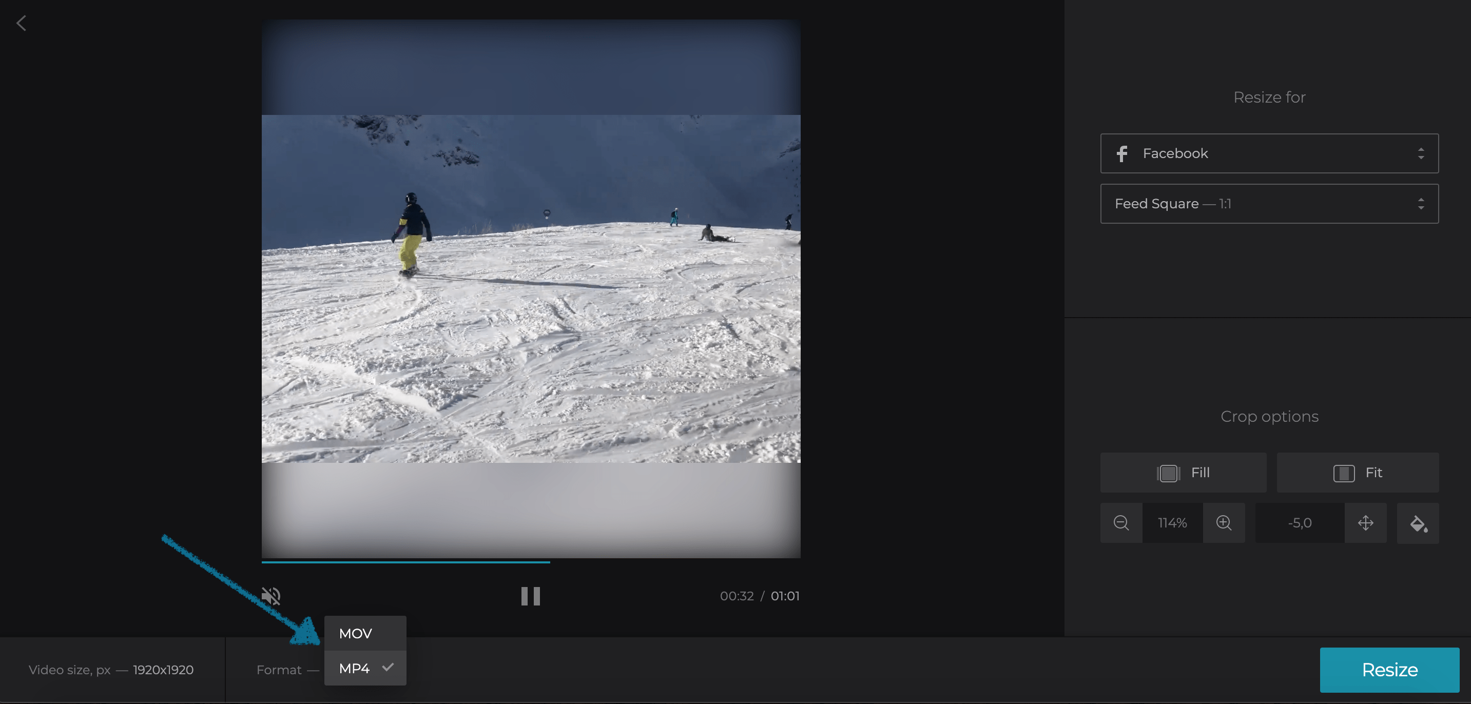 How to Resize Video Online and for Free — Clideo