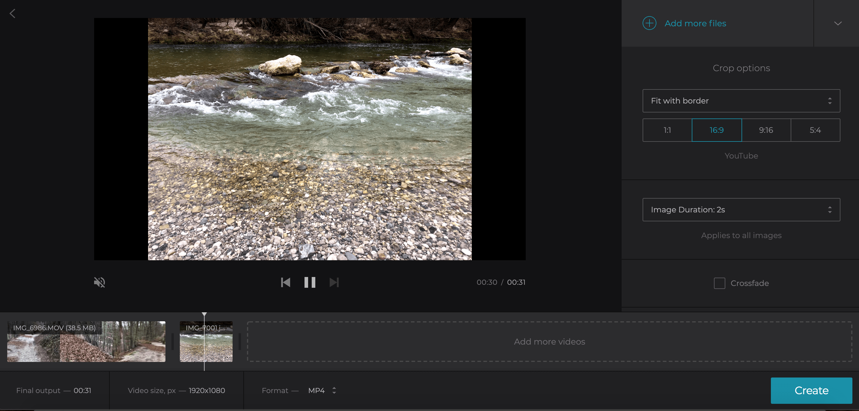How to Make Video with Pictures and Music for Instagram — Clideo