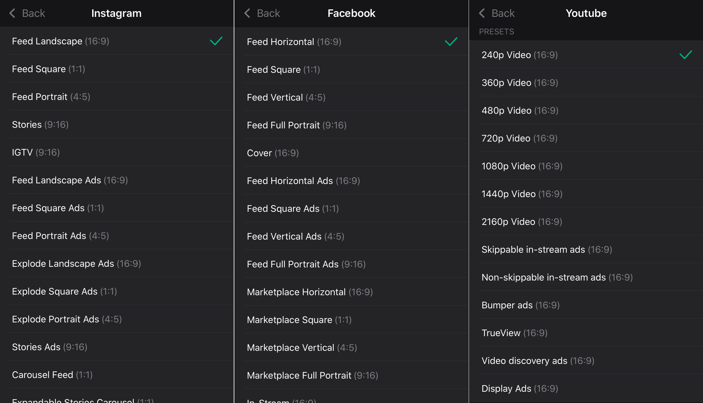 App to Resize Videos for Instagram on iPhone — Clideo