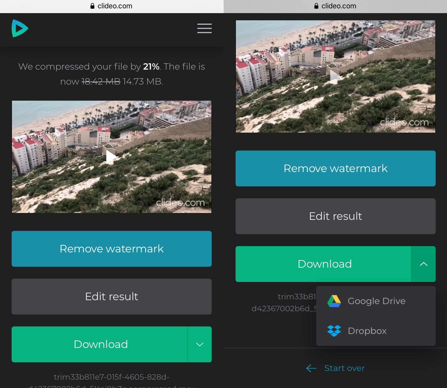 How to Compress Video on iPhone Online — Clideo