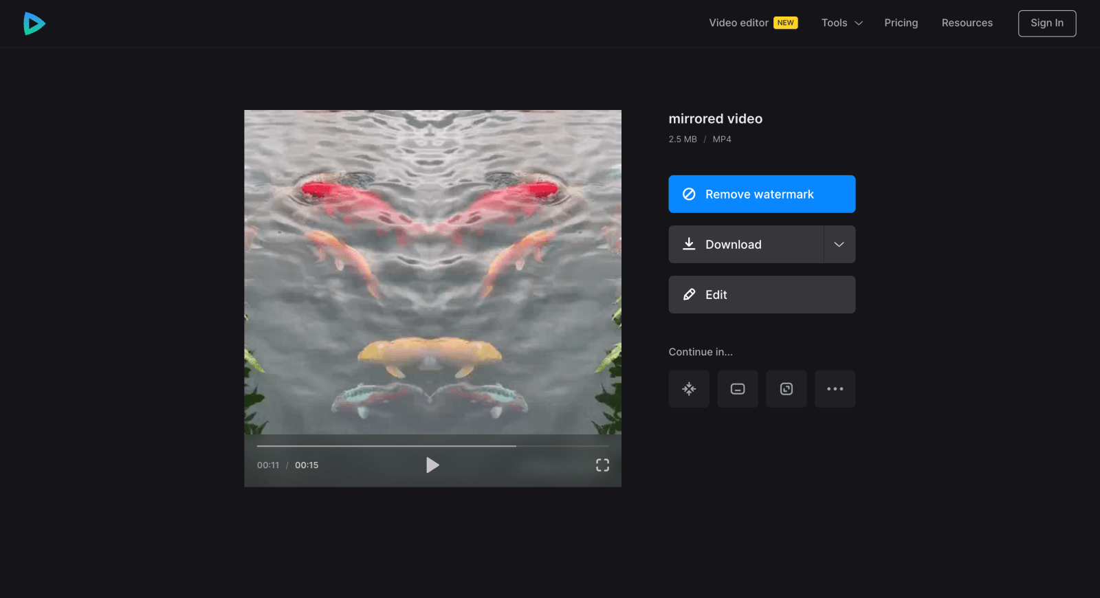 How to Make Video Mirrored Online — Clideo