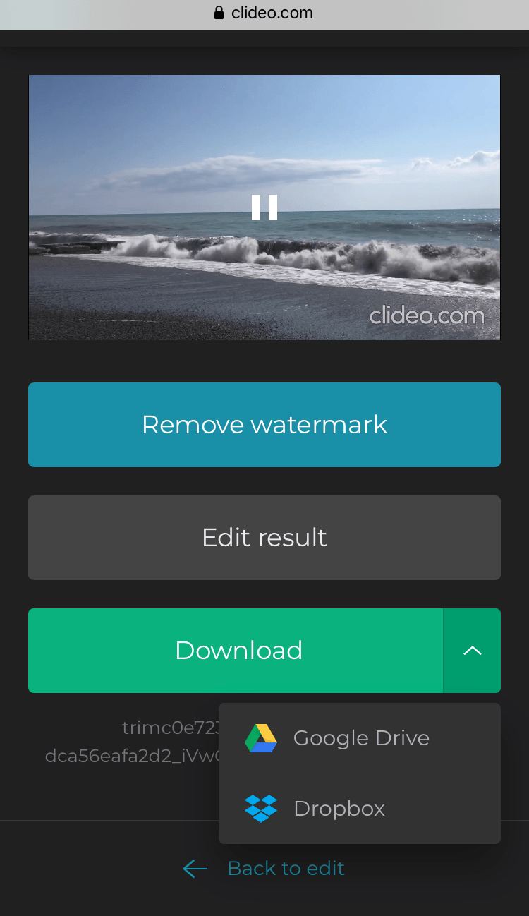 Download Vimeo Video to iPhone — Clideo