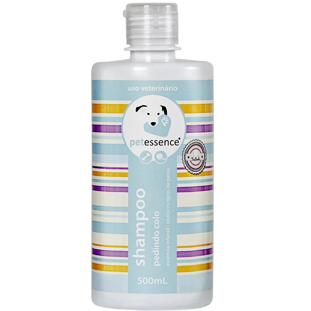 Shampoo Pedindo Colo Para Cães e Gatos 500ml Pet Essence Clube Extra
