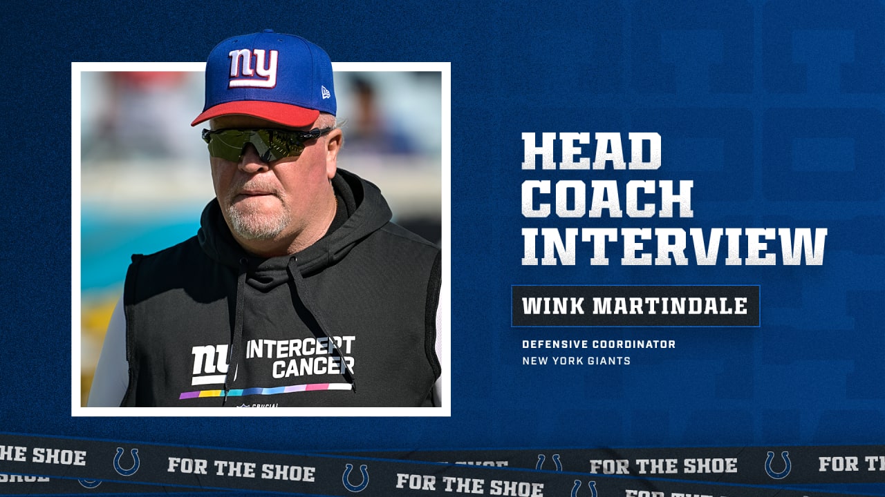 Colts Interview New York Giants Defensive Coordinator Don ‘Wink