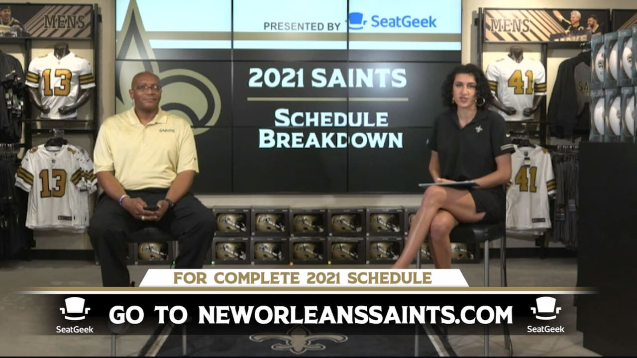 2021 Saints Schedule Release Show Breakdown & Analysis