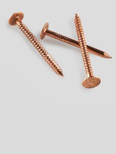 Roofing Nail Copper Annular Ring Shank 20mm x 3.35mm 1kg Roofing Superstore®