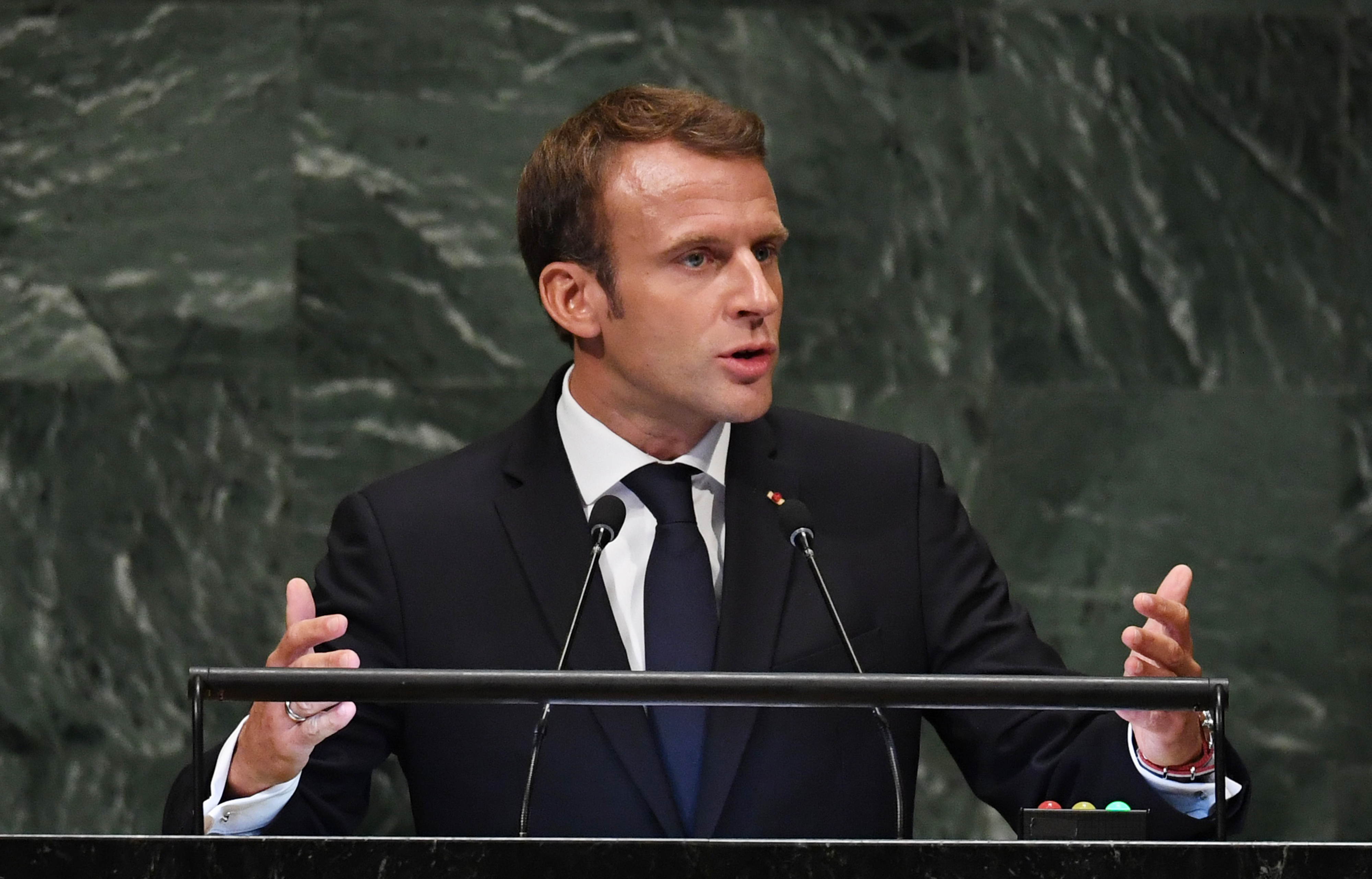 Macron à l'ONU les points forts de son discours www.cnews.fr
