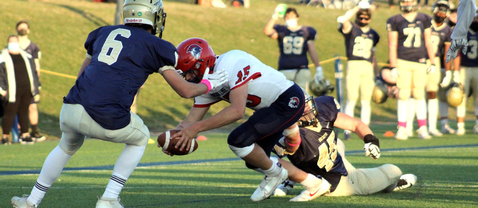 How many points is a touchdown worth in American football?