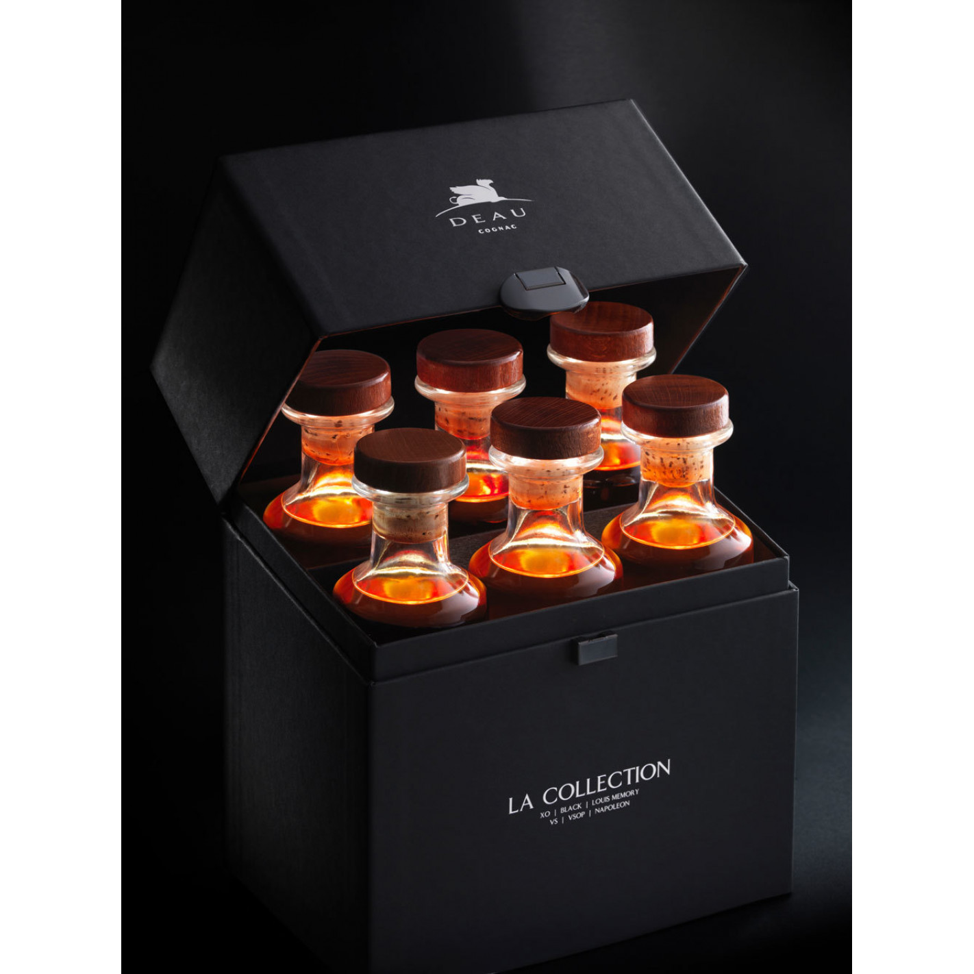 Deau 6 Cognacs Tasting Set 6 x 20cl