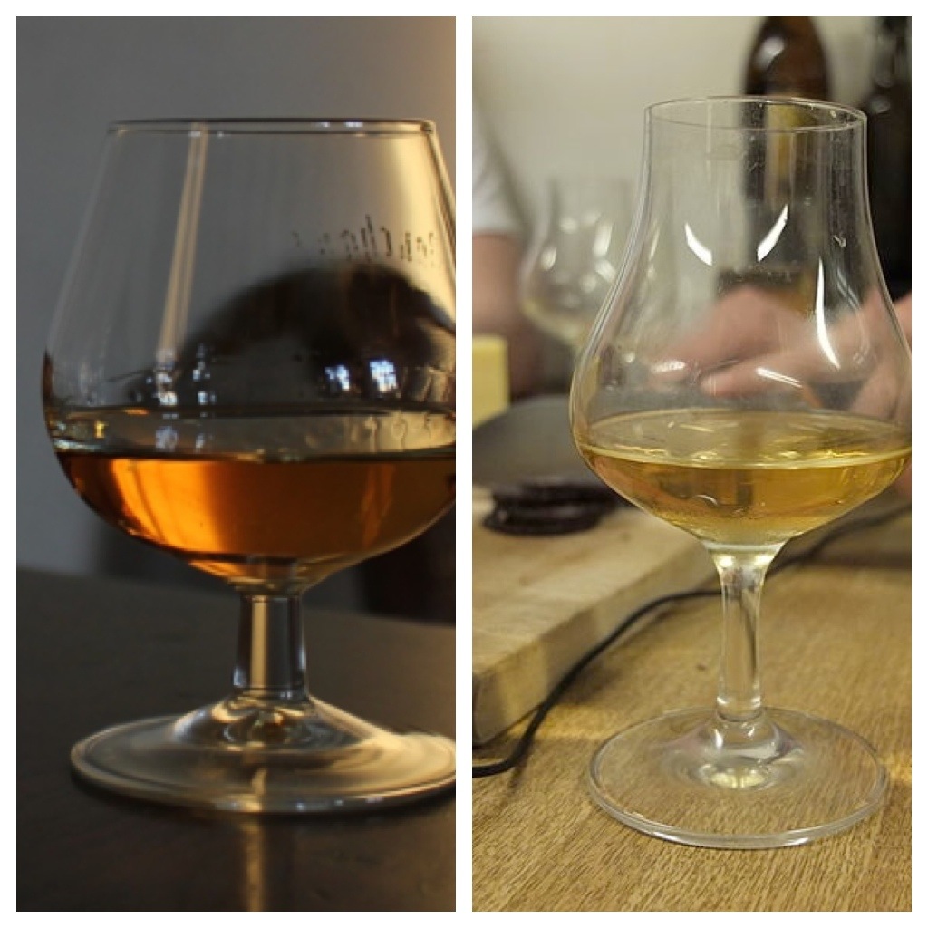 Cognac and Whiskey What's the difference? And Brandy and Whisky