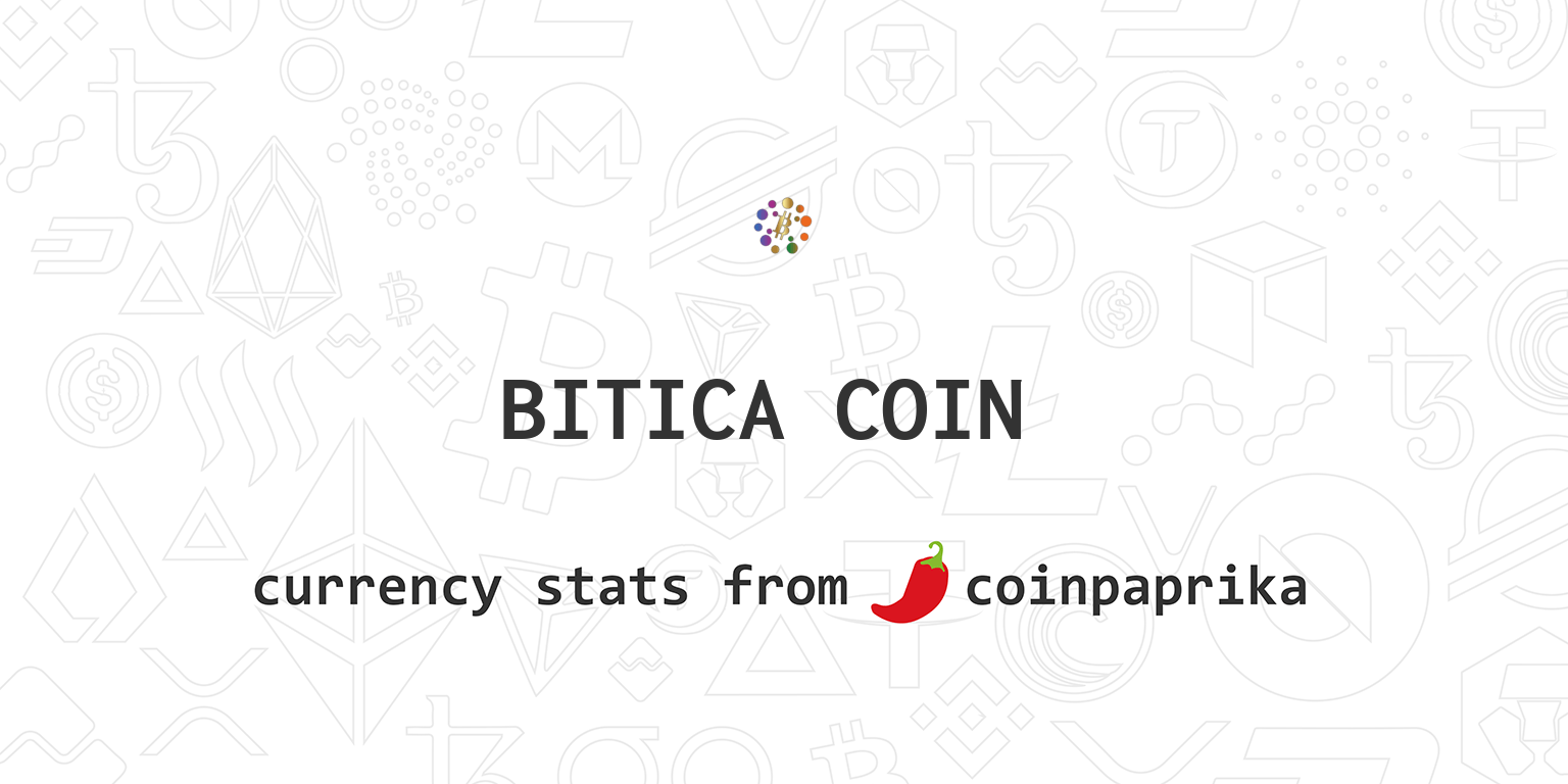 BITICA COIN (BDCC) Price, Charts, Market Cap, Markets, Exchanges, BDCC