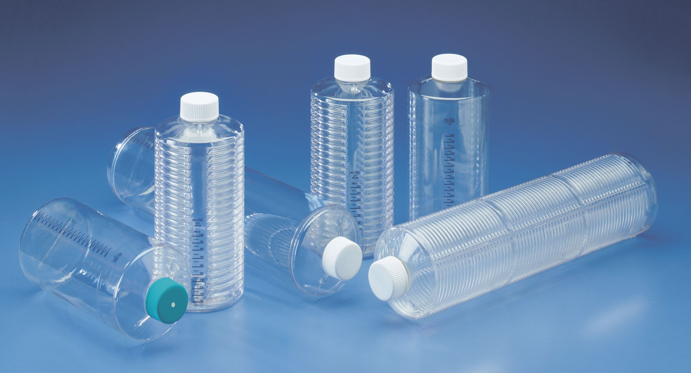 Thermo Scientific Nunc InVitro PETG Roller Bottles Vent cap from Cole