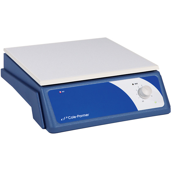 Cole Parmer Analog Ceramic Top Hot Plate 12 x 12 230 VAC from ColeParmer