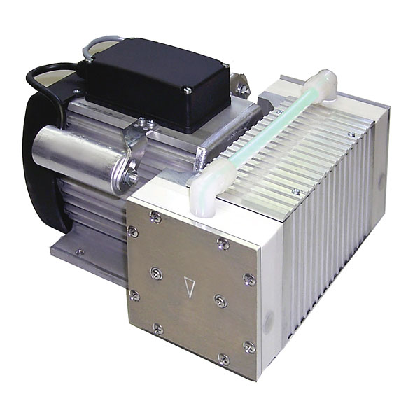 KNF Explosion Proof Motor Vacuum Pump PTFE FFKM 2 1 cfm 29 86 Hg 15psi