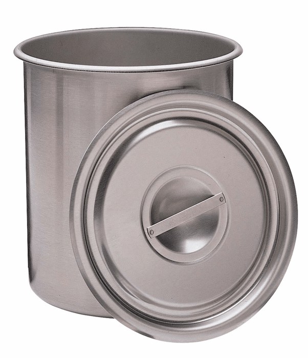 Stainless steel beaker with optional cover 11 4 L from ColeParmer