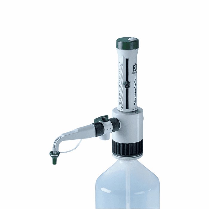 BrandTech Dispensette HF Bottletop Dispenser 1 0 to 10 0 mL from Cole