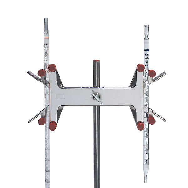 Cole Parmer Double Buret Clamp stainless steel holds up to 100 mL