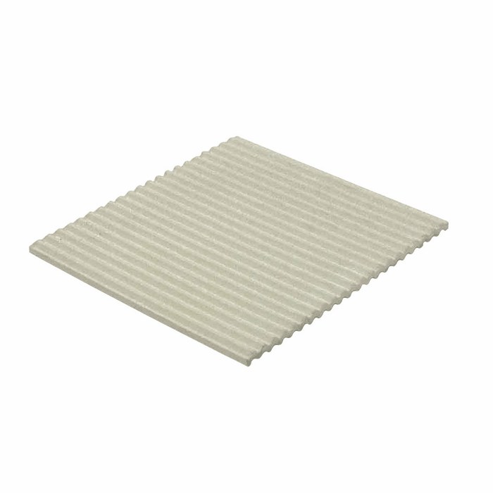 Ceramic Ribbed Plate For Furnace Model Lt 3 from ColeParmer