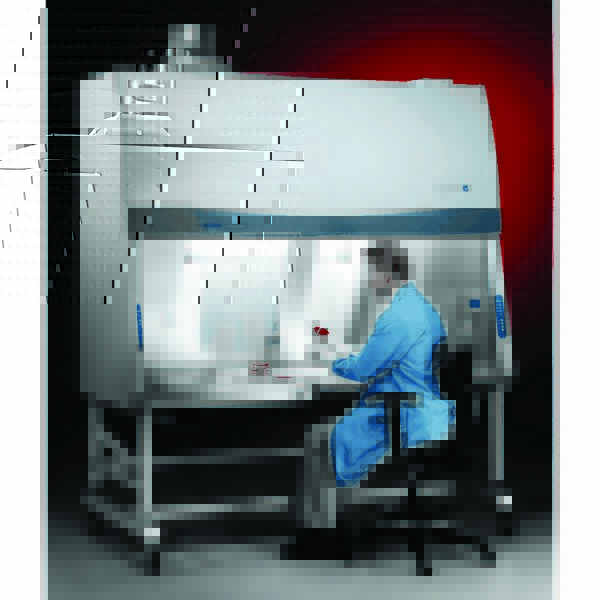 Class II B2 6 ft Biosafety with 8 sash opening and UV light