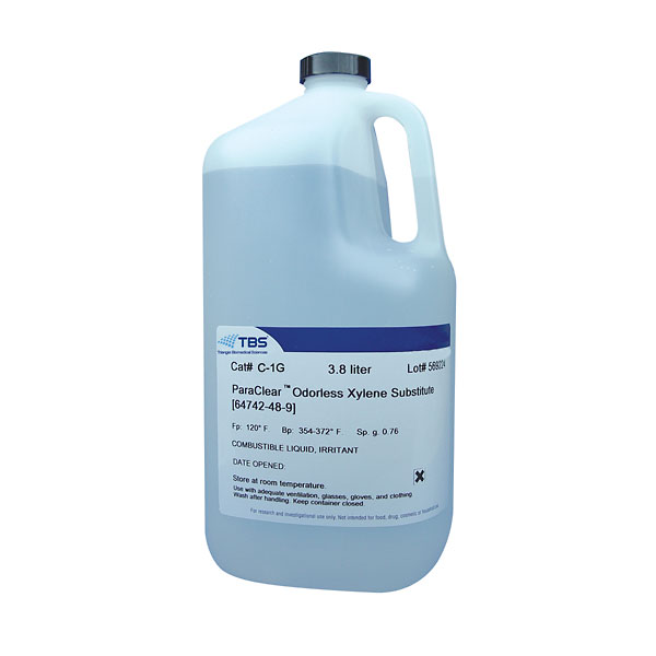 TBS Routine Histology PARA Clear Xylene Clearing Substitute 1 gal from