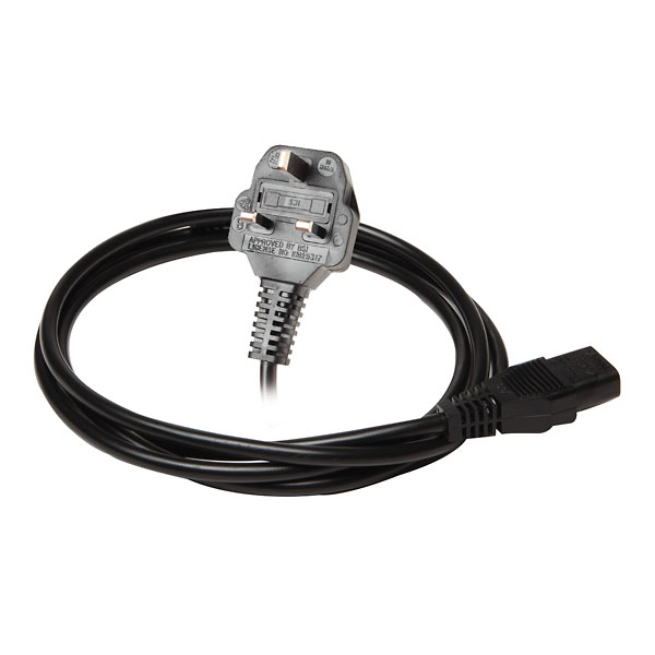 230 VAC power cord with British plug 6 ft long from ColeParmer