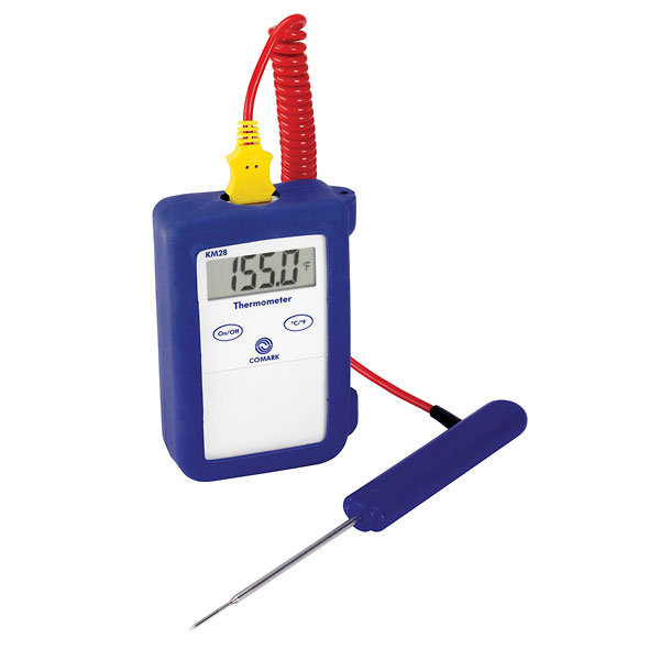 Comark Basic Food Service Thermocouple Thermometer with probe from ColeParmer
