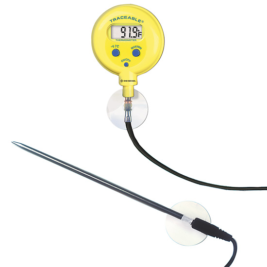 Digi Sense Calibrated Remote Probe Digital Thermometer Waterproof from