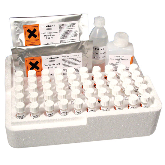 Colorimeter Reagent Set silica low range 100 tests pk from ColeParmer