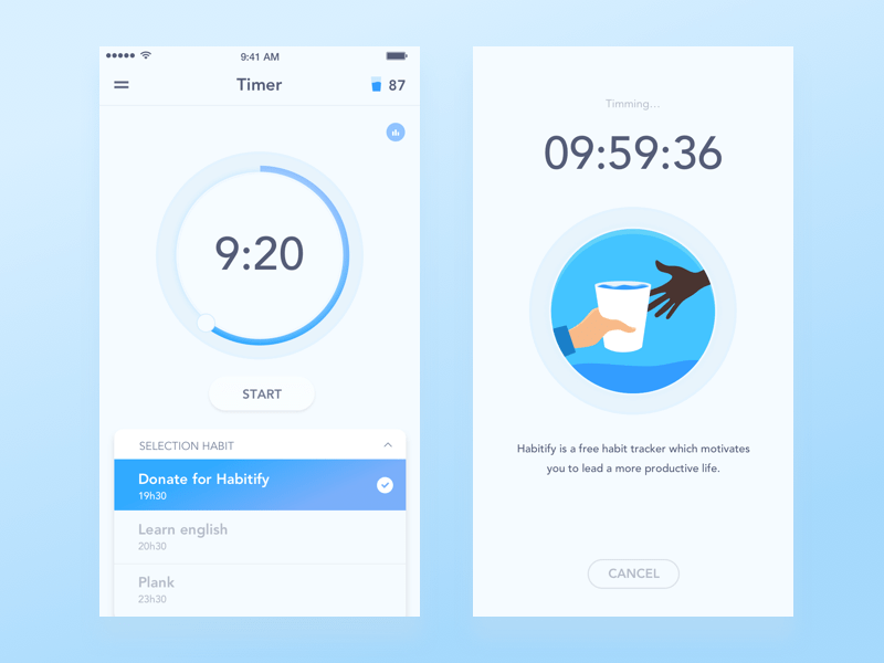 Collect UI Daily inspiration collected from daily ui archive and beyond. Based on Dribbble