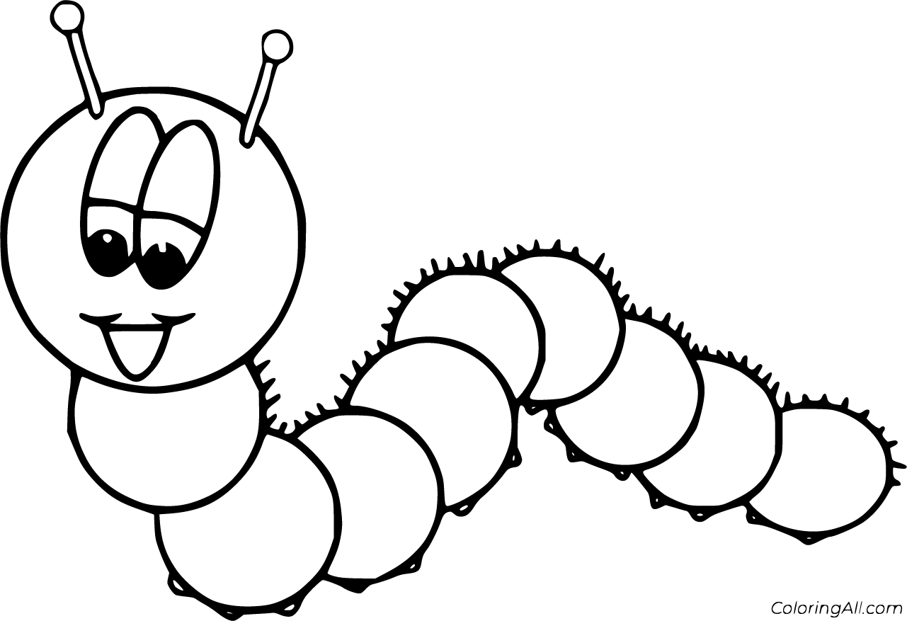 Caterpillar Coloring Pages (52 Free Printables) ColoringAll