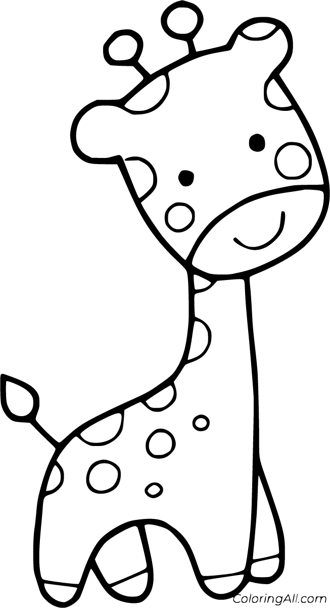 Baby Giraffe Coloring Pages (26 Free Printables) ColoringAll