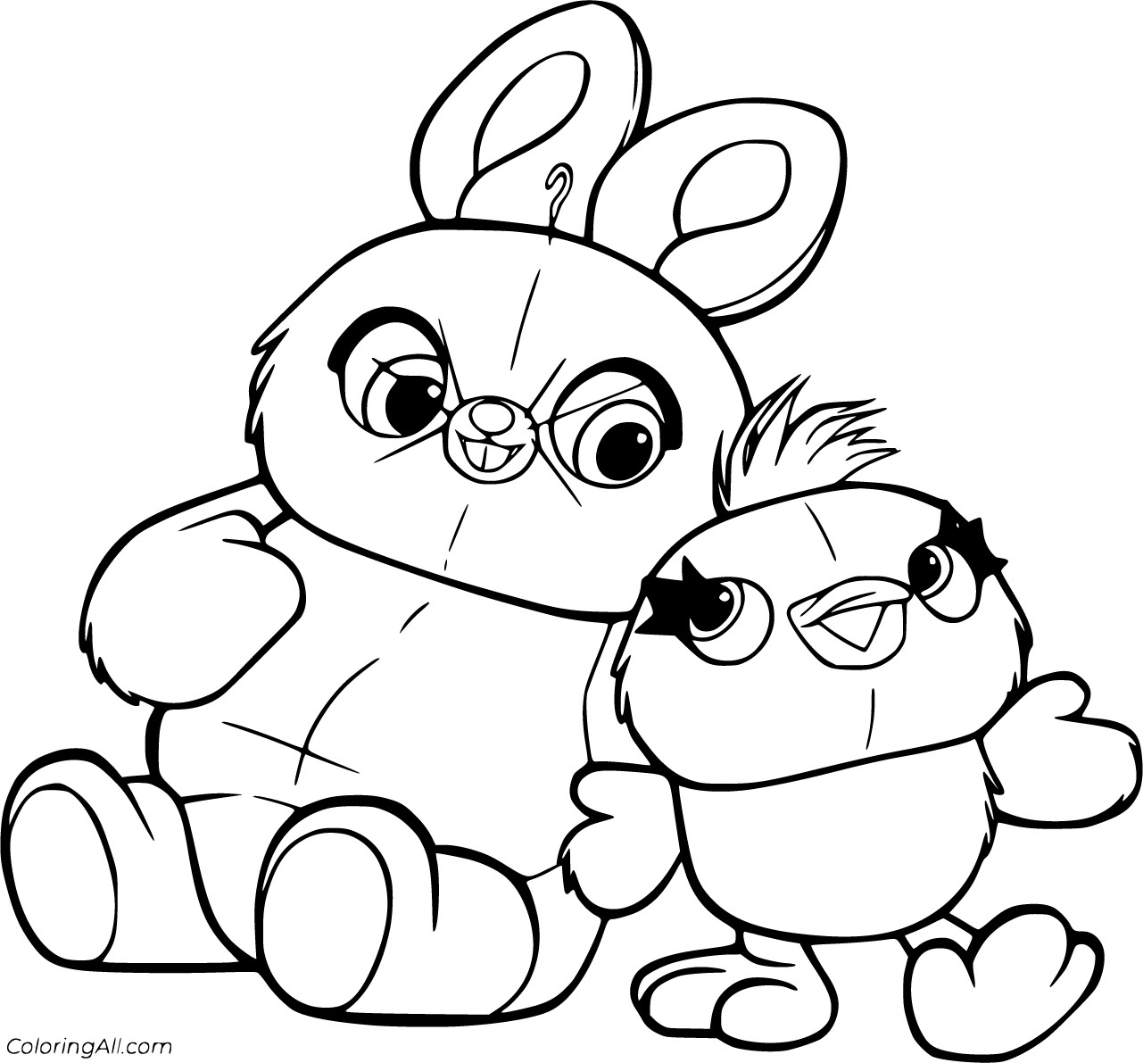 Toy Story 4 Coloring Pages (13 Free Printables) ColoringAll