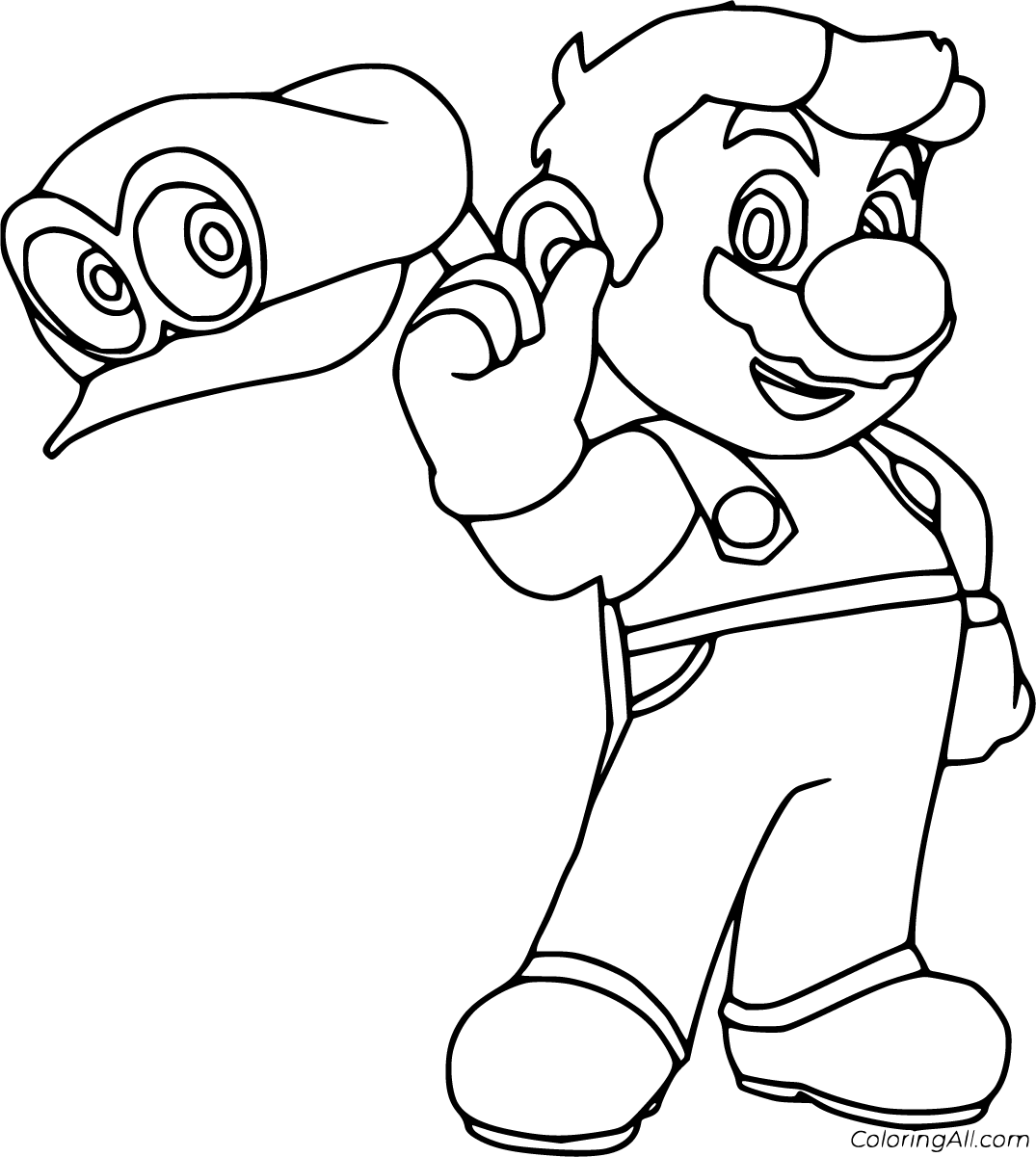 Super Mario Odyssey Coloring Pages (27 Free Printables) ColoringAll