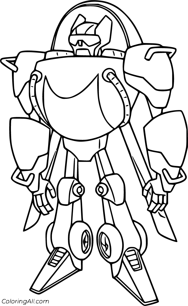 Heatwave Rescue Bot Coloring Page 100 Original
