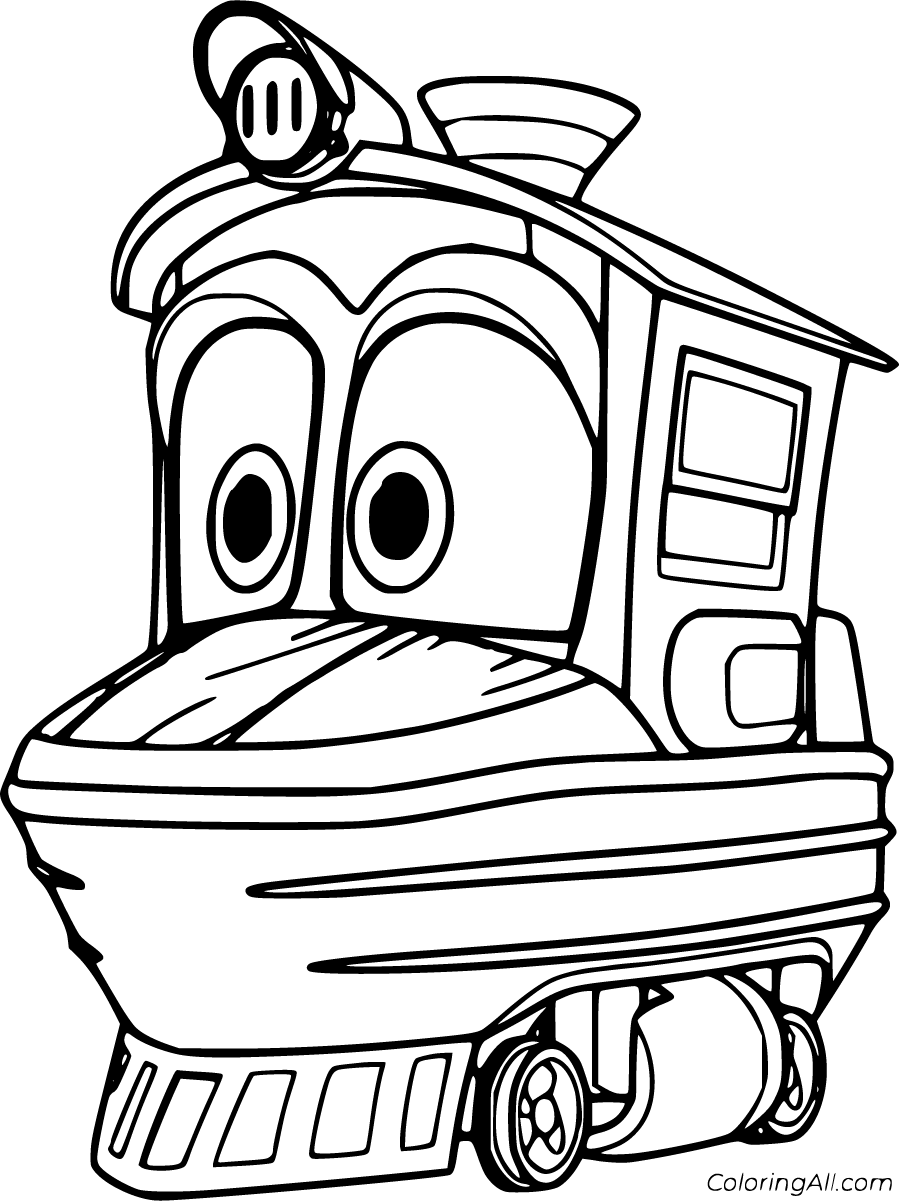 Robot Trains Coloring Pages (22 Free Printables) ColoringAll