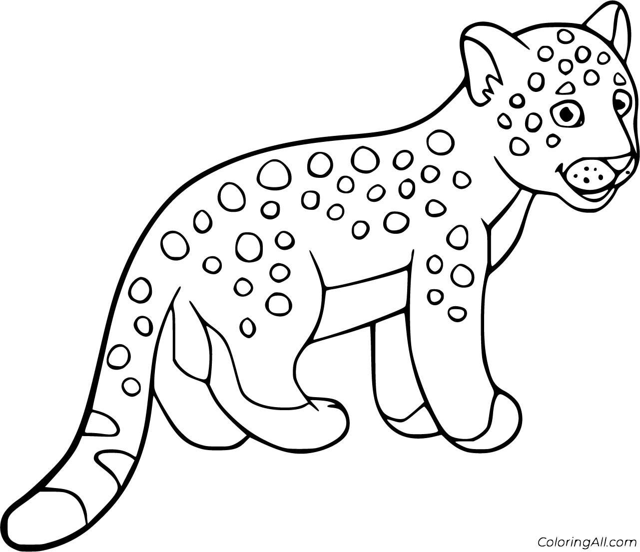 Leopard Coloring Pages (33 Free Printables) ColoringAll