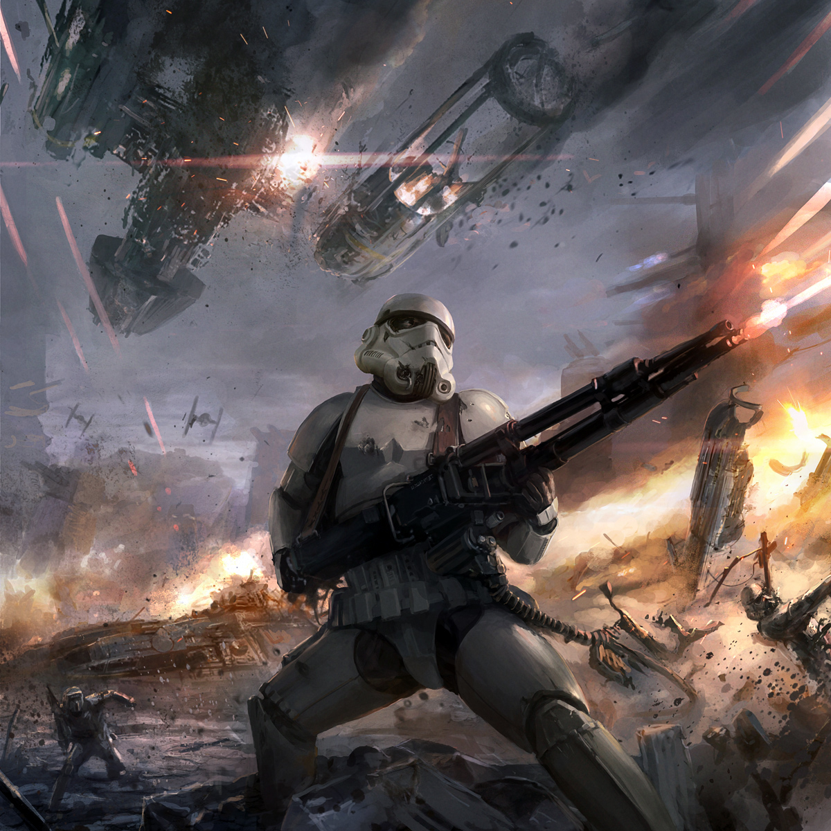 Stormtroopers run the Halo gauntlet Battles Comic Vine