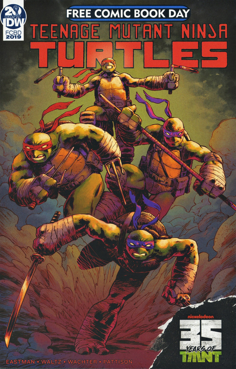 Teenage Mutant Ninja Turtles Free Comic Book Day 2019 1