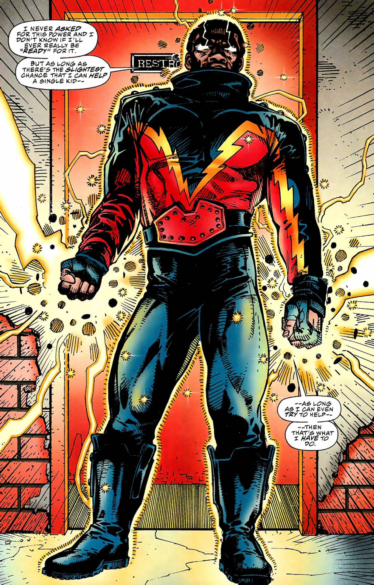 DC 2099 6 "Black Lightning" Artist ShowOff Comic Vine