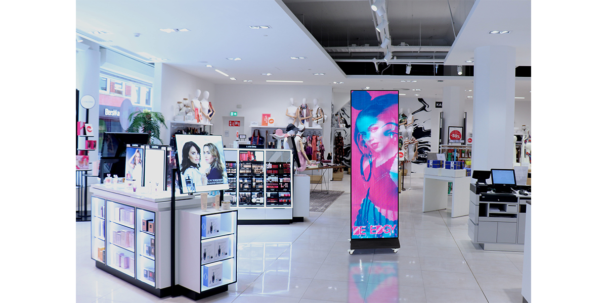 Digital LED Posters Electronic Advertisement Kiosks